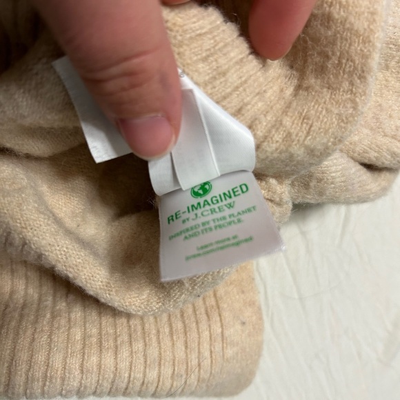 J Crew Beige Turtleneck Sweater - Picture 5 of 5